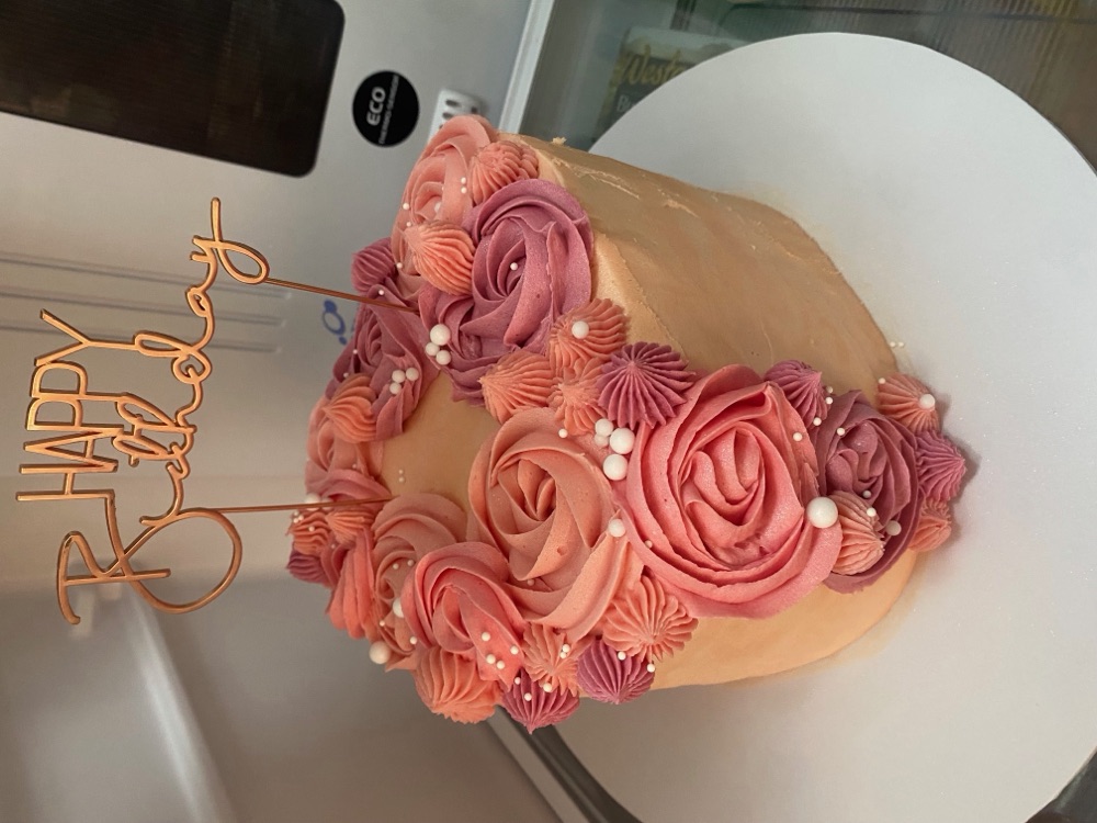 Buttercream celebration cake
